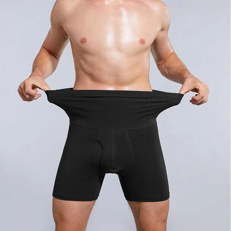 Фото Корректирующее белье с завышенной талией для мужчин утягивающее Утягивающее