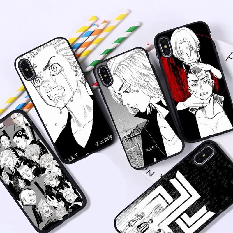 

YNDFCNB Tokyo Revengers Phone Case for iPhone 11 12 pro XS MAX 8 7 6 6S Plus X 5S SE 2020 XR cover