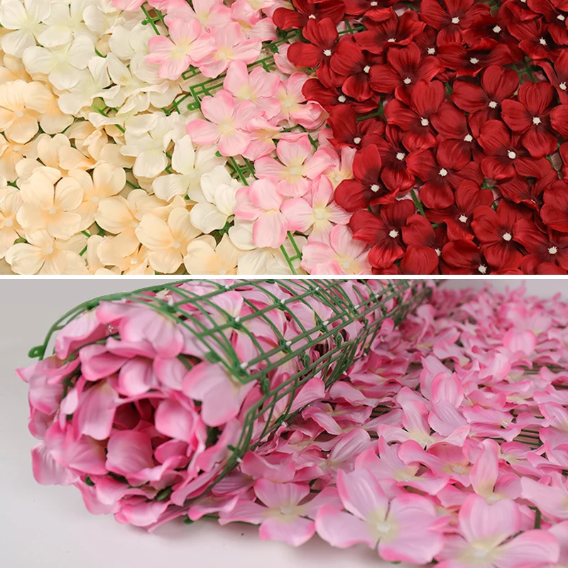 Искусственный забор цветочный искусственное растение цветение вишни украшение