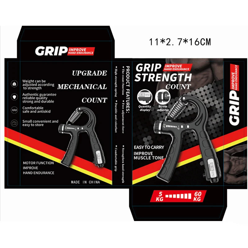 

Creative new counting adjustable hand grip strength recovery Grip strength device hand exercise machine fitness equipment