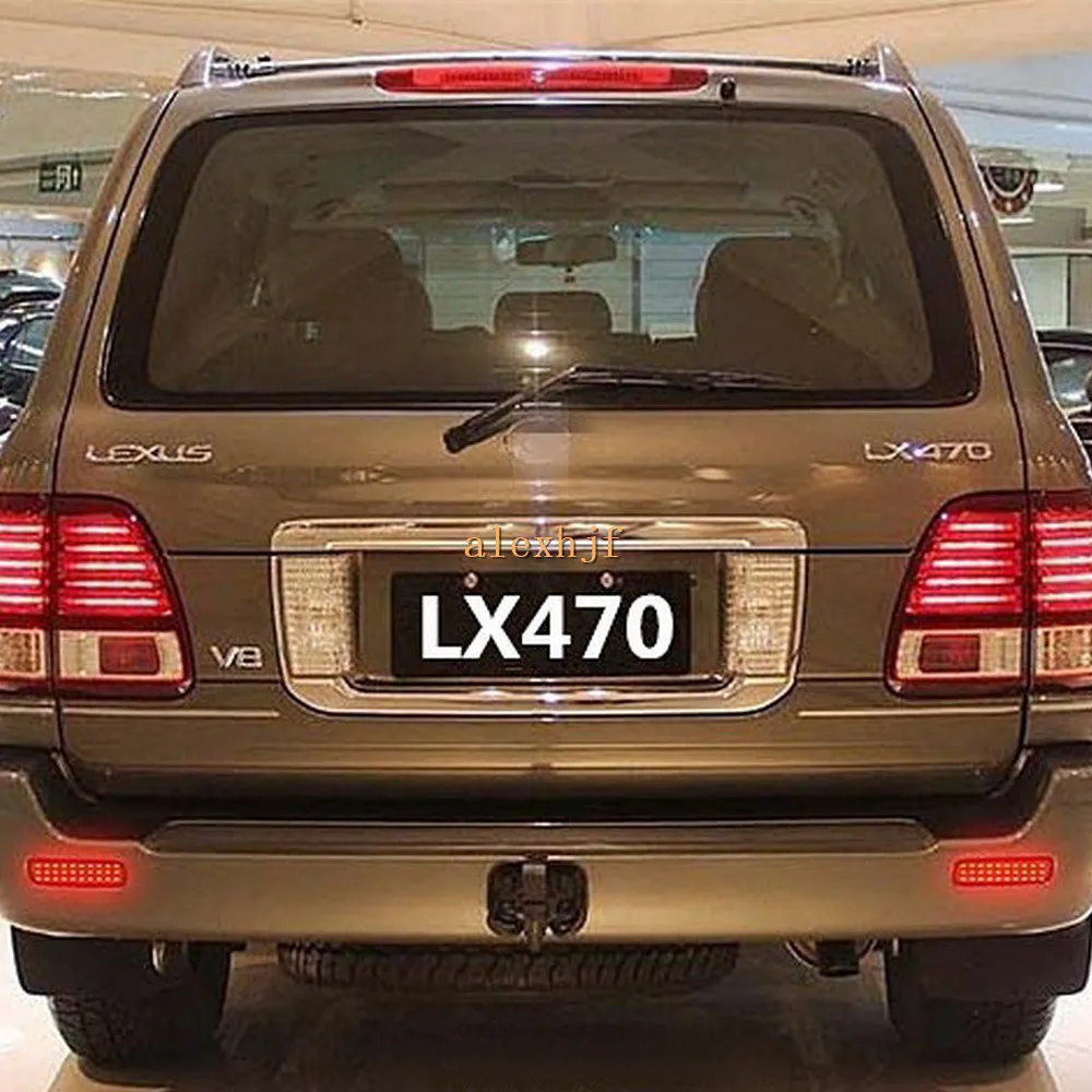 July King Автомобильный светодиодный стоп сигнал + чехол ночного DRL для Toyota Land Cruiser FJ100