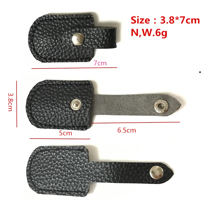 

1PC Nipper Cover Protective Sleeve Nail Cuticle Scissors Manicure Pedicure Kits Dead Cuticle French Trimmer Leather Nail Tools