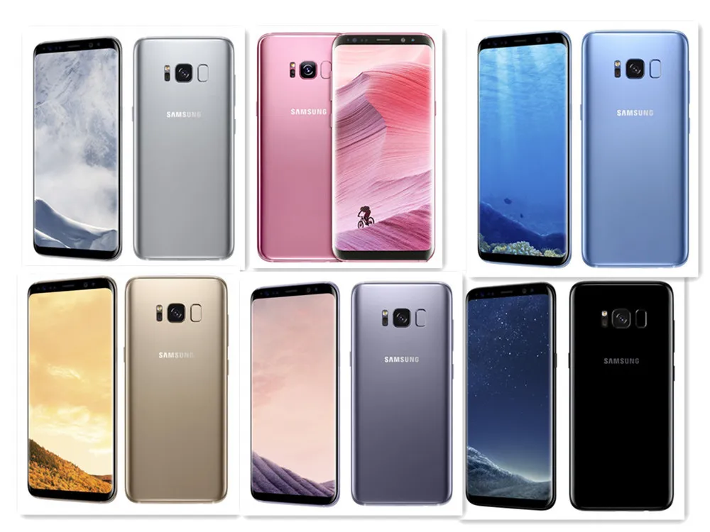 Разблокированный смартфон Samgsung Galaxy S8 G950U snapdragon NFC samsung Pay 4 Гб ОЗУ 64 Гб ПЗУ восьмиядерный смартфон 6,2 дюйма