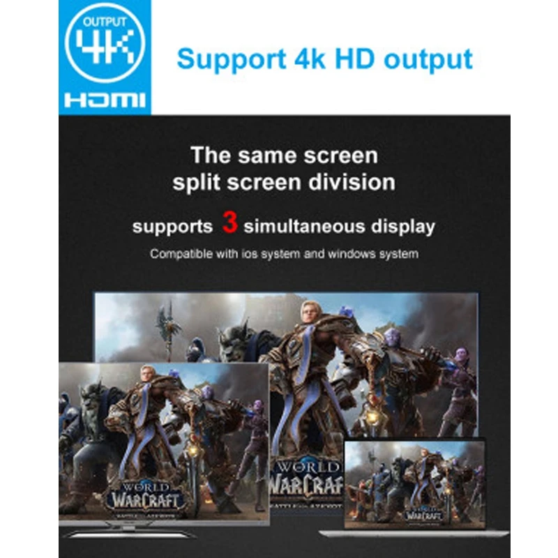 

11 in 1 USB Type C Hub Adapter Laptop Docking Station HDMI VGA RJ45 PD for HP Surface Compatible for Thunderbolt