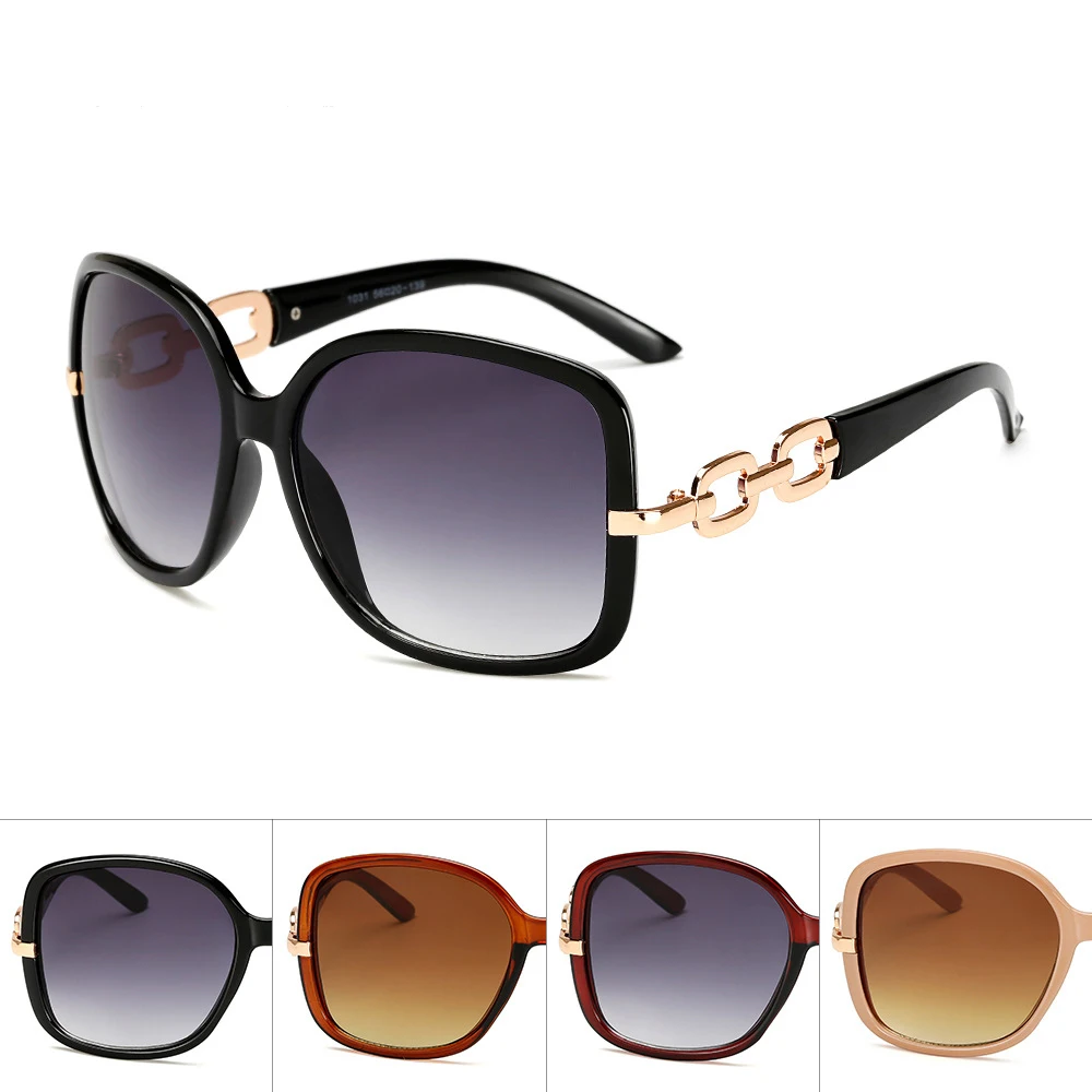 2020 новые женские брендовые Квадратные Солнцезащитные очки с металлической