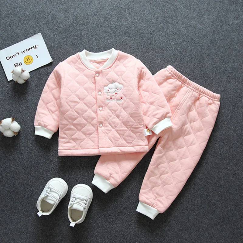 

Children Pajamas Baby Clothing Set Kids Clouds Cartoon Sleepwear Autumn Cotton Nightwear Boys Girls Animal Pyjamas Pijamas Set