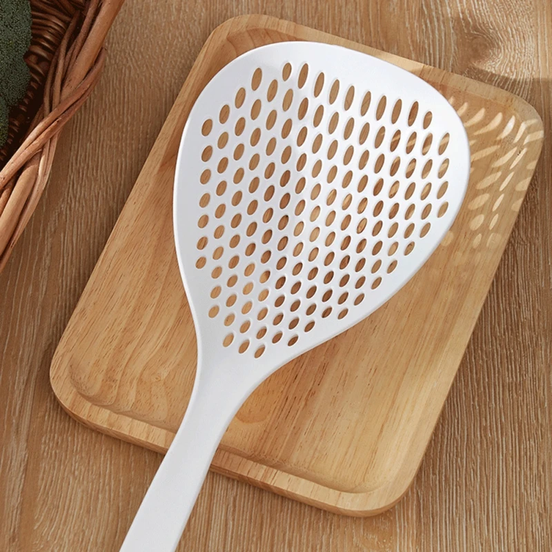 1 шт. ситечко-скиммер с длинной ручкой нейлоновые практичные кухонные