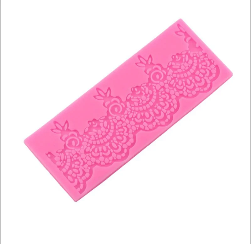 Цветочный кружевной коврик силиконовая форма сделай сам для украшения тортов