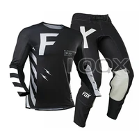 hot selling black motocross motorcycle suit flexair rigz 360 mx jersey pants combo mountain bicycle offroad gear set racing kits