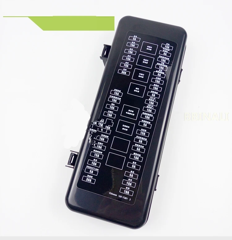 FOR CATERPILLAR CAT 320C/CAT330C excavator fuse cover Safety Excavator Accessories |