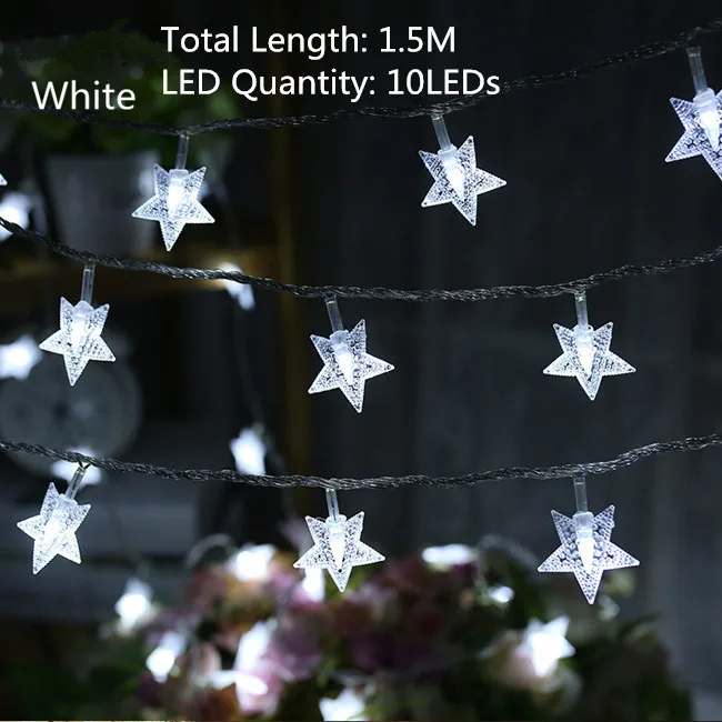 star white 1 20 светильник, имитация ветки дерева, светодиодный светильник, гирлянда, рождественские украшения для дома, елочные украшения, новогодний декор - Цвет: star white 1