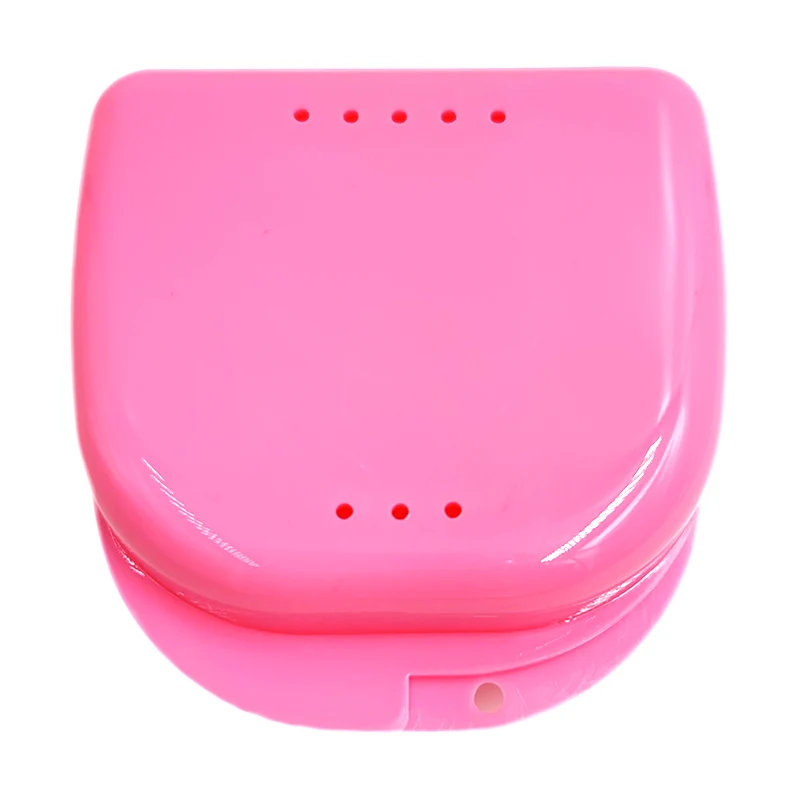 Коробка для протезов зубных 50 шт. пластиковая коробка контейнер вставных зубов