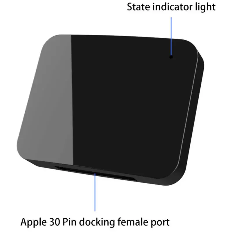 Мини 30Pin беспроводной Bluetooth 5 0 приемник аудио адаптер для IPod IPhone 30 Pin док станция