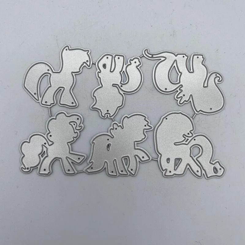 

Metal Cutting Dies pony Stencils for DIY Scrapbooking/photo album Decorative Embossing Paper Cards