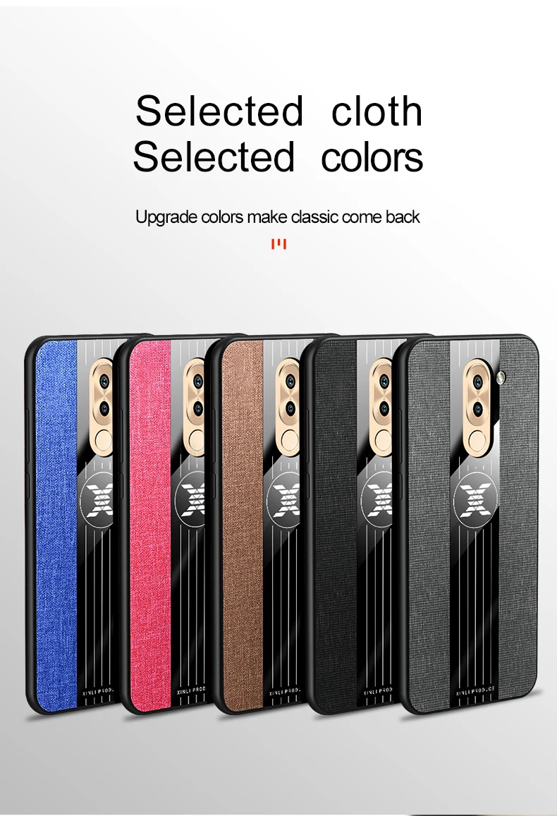 Чехол для huawei Honor 6X, тканевый жесткий чехол на заднюю панель, мягкая рамка, тканевый чехол для телефона, для huawei mate 9 Lite, 5,5 дюймов, магнитный держатель-кольцо