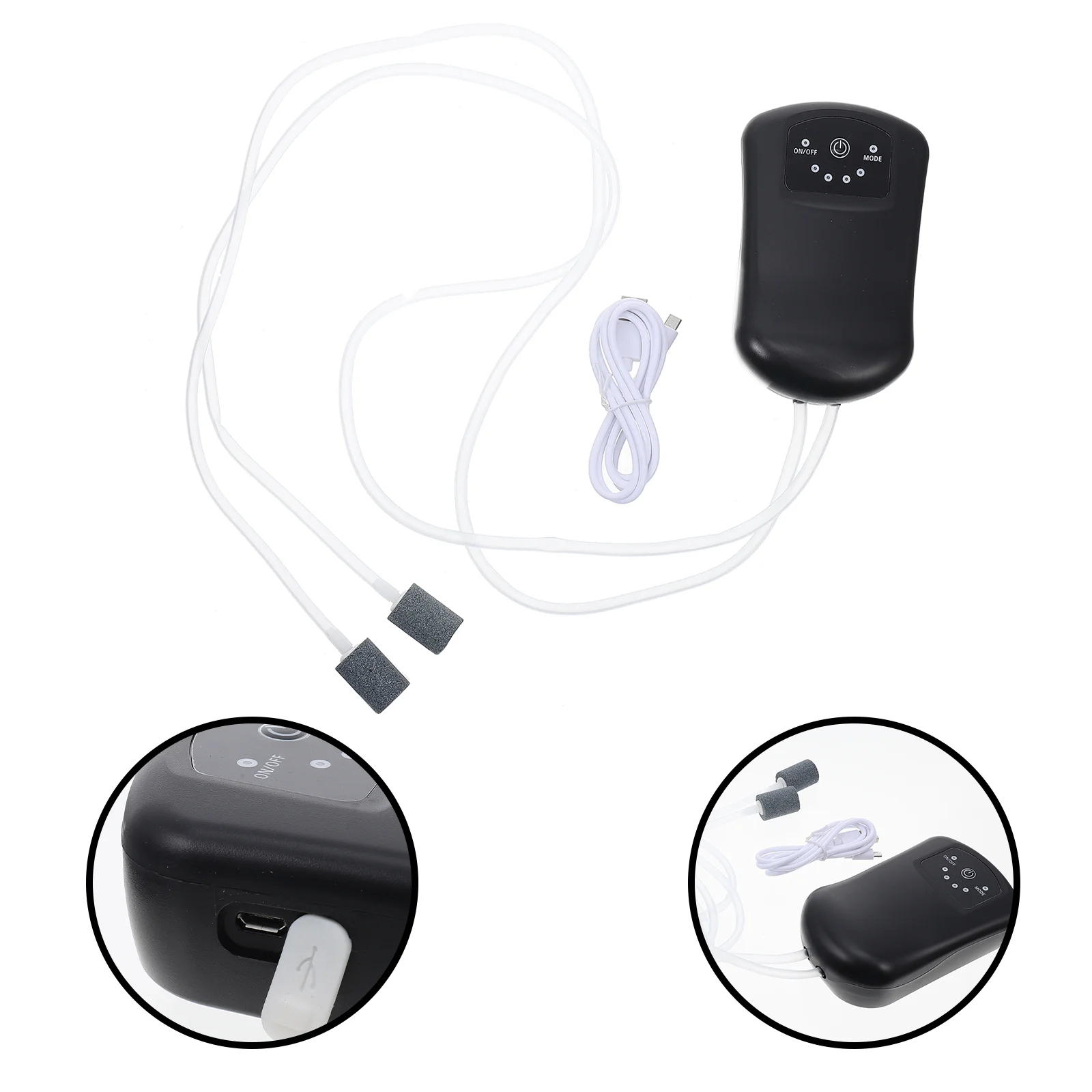 

USB Powered Aquarium Air Pump Portable Oxygen Pump Durable Oxygen Pump