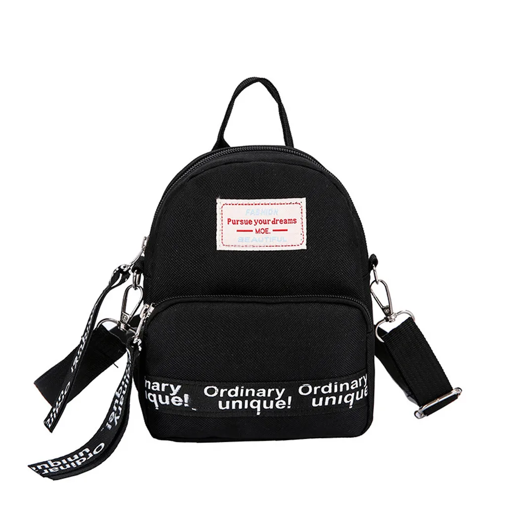 

Mini Shoulder Bags Nylon Casual Street Soft Phone Mini Purse Zipper Purses and Handbags 2021 New Crossbody Messenger Bags