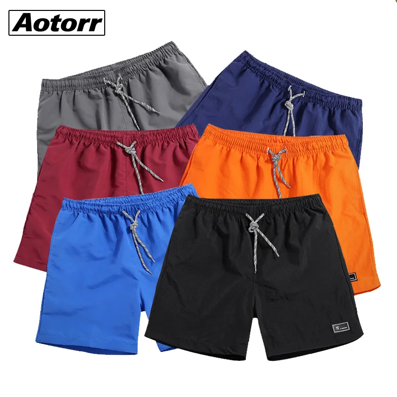 Мужские летние спортивные тренировочные шорты для бодибилдинга быстросохнущие