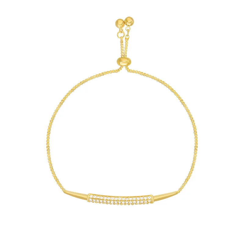 

women bracelet Fashion real gold plating bracelet charm jewelry adjustable bracelet