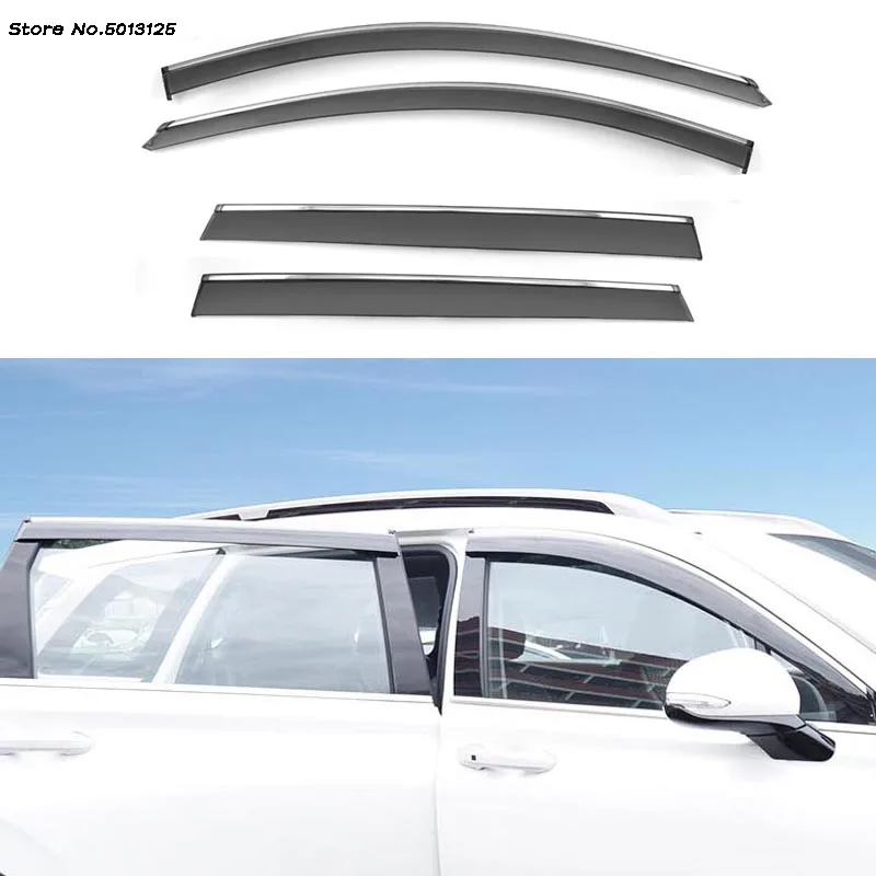 Автомобильный солнцезащитный козырек от дождя и двери Боковое покрытие для окон