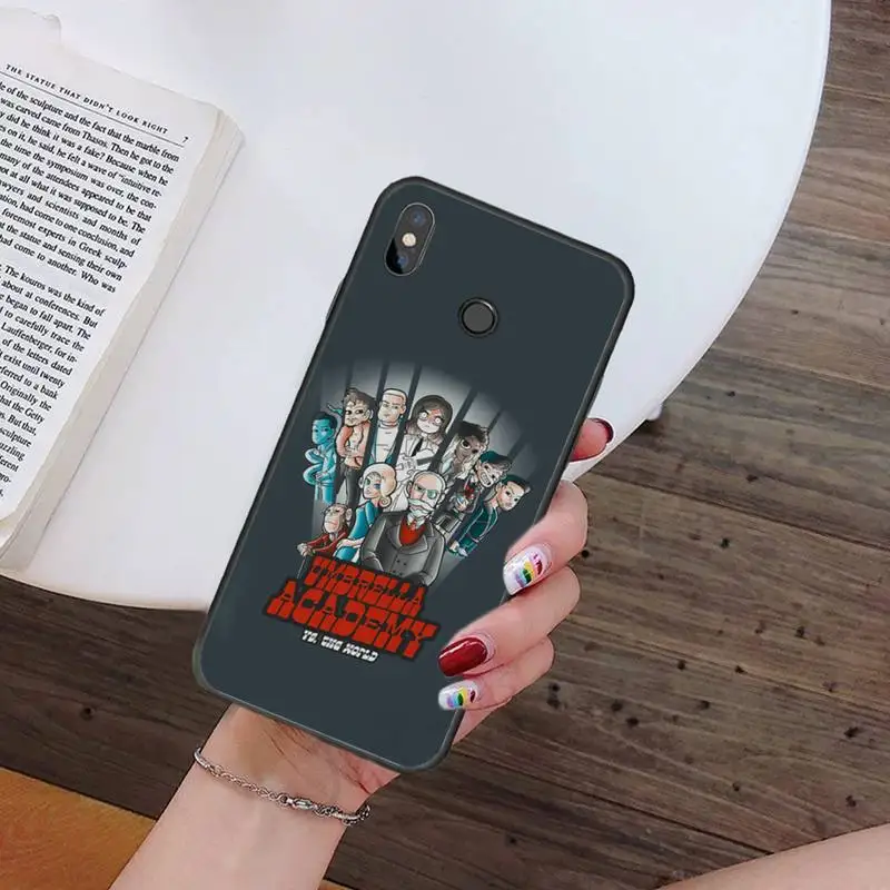 

The Umbrella Academy Phone Case For Xiaomi Redmi 7 9t 9se k20 mi8 max3 lite 9 note 8 9s 10 pro Soft Silicone Shell Cover Funda