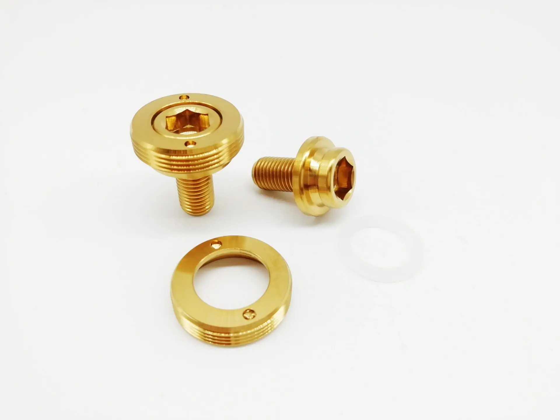 M8x15mm Титан Ti Винт велосипедный цепная рукоятка колеса болт экстрактор 1 пара/2 шт
