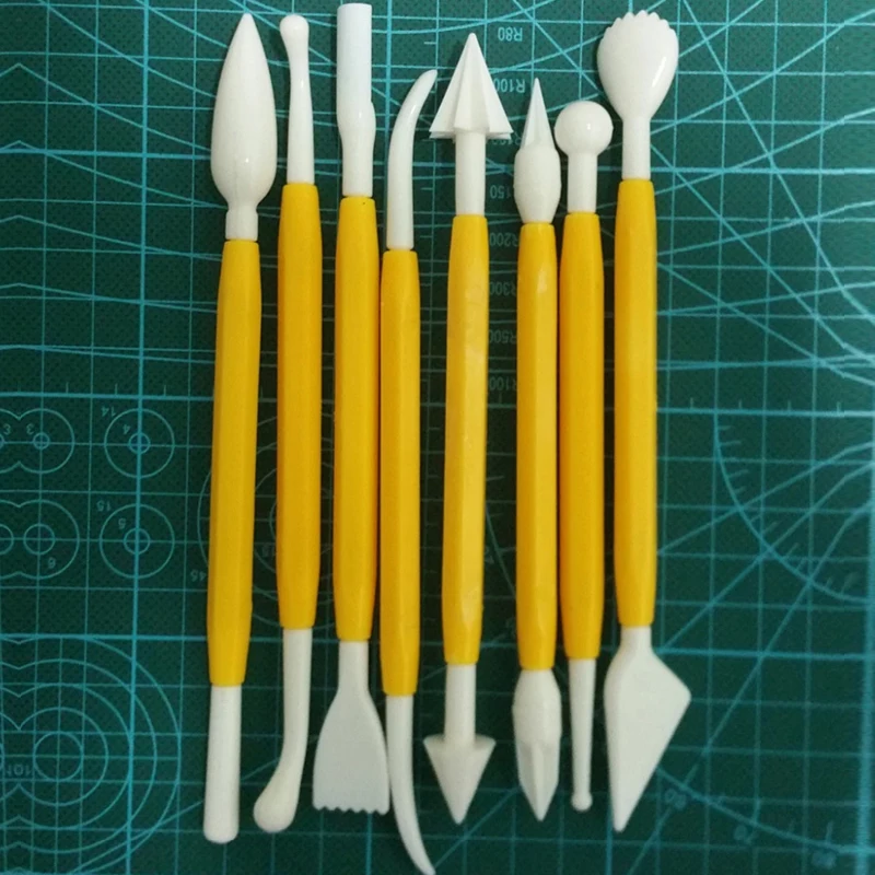 8 шт./компл. игровой инструмент для приготовления теста плейтесто и Полимерная