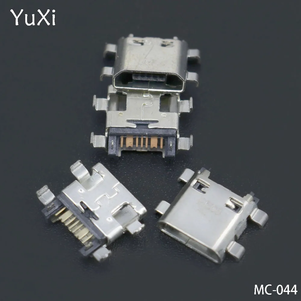 Разъем Micro USB YuXi 10 шт./лот гнездо для зарядки с 7 контактным разъемом Samsung Galaxy Grand Prime