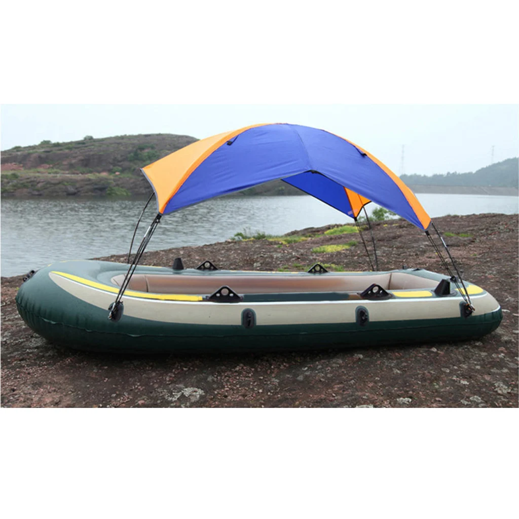

Kayak Sun Shade, Inflatable Boat Canoe Awning Canopy Rain Shelter Accessories