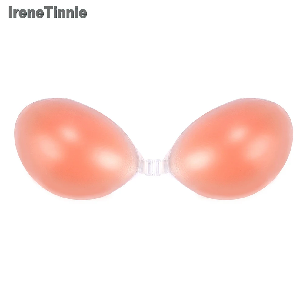 

Silicone Bra Invisible Push Up Sexy Strapless Bra Stealth Adhesive Backless Breast Enhancer For Women Sticky Wedding Bikini Bras