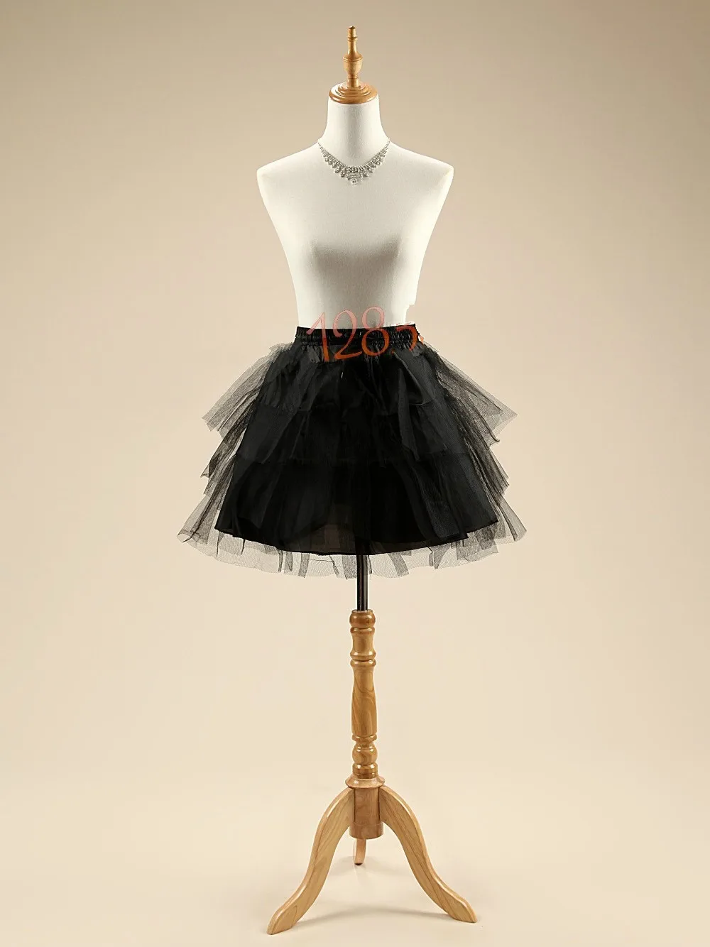 В наличии белый Тулл короткий дешевый свадебный подъюбник короткие кринолин