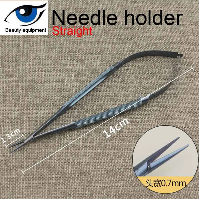 1 шт. высокое качество иглы держатели офтальмологические микрохирургические