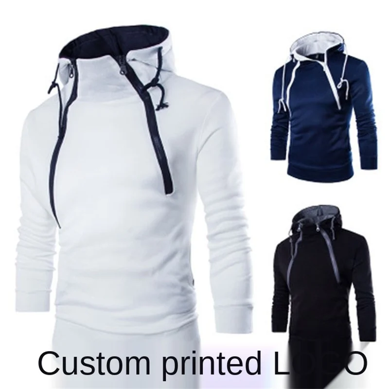 

Spring And Autumn Men's Gym Long Coat Sweatshirt Free Shipping Delivery Holiday Hip Hop O-neck Zipper Gothic Smart Casual M-3xl