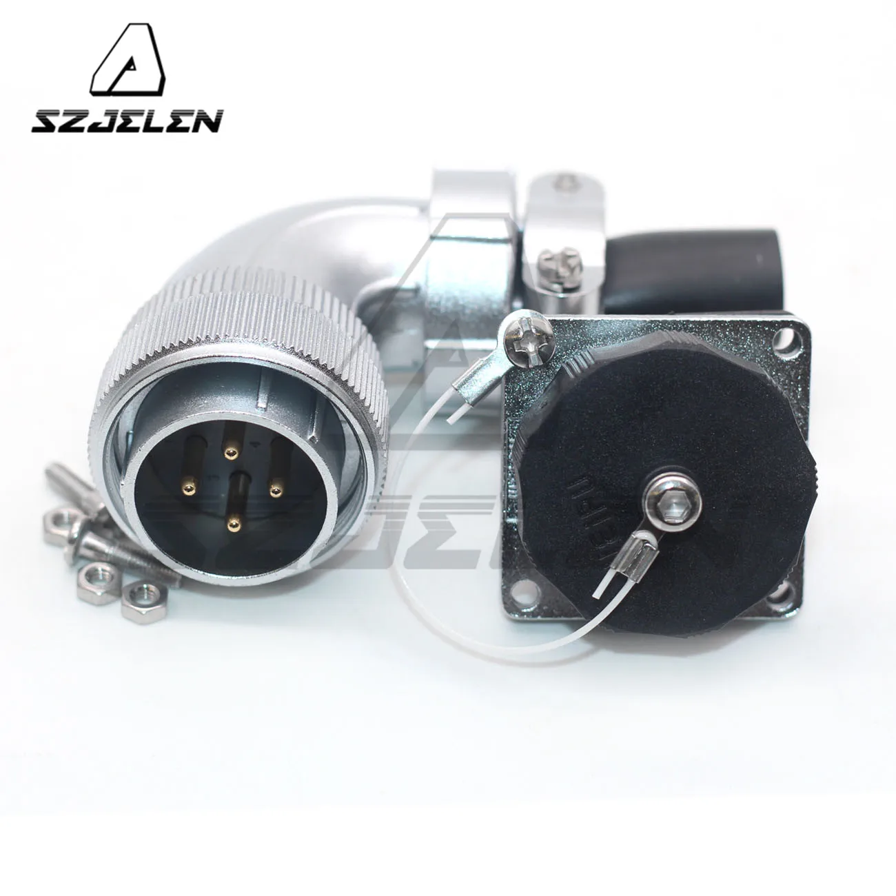 WEIPU WS28 Right ange series 2 3 4 7 8 10 12 17 20 24 26 pin металлический водонепроницаемый разъем