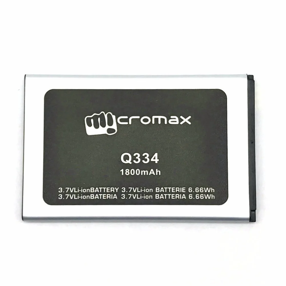1 шт. Высококачественная новая Оригинальная батарея Micromax Q334 Для мобильный
