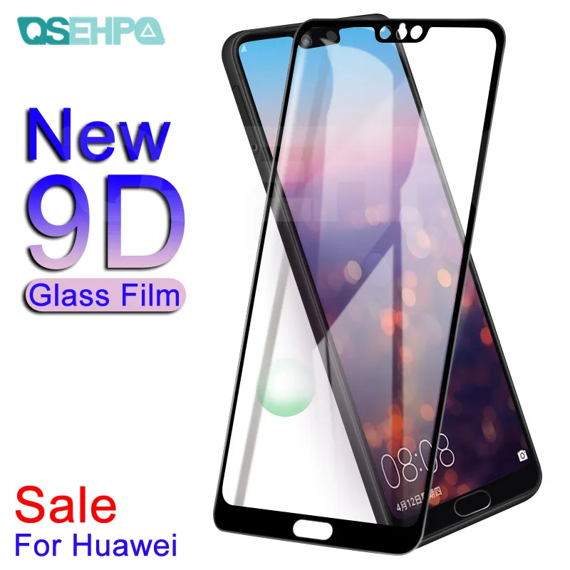 9D Защитное стекло для huawei P20 Pro P10 P9 Lite Plus huawei P Smart закаленное защитное стекло для экрана чехол