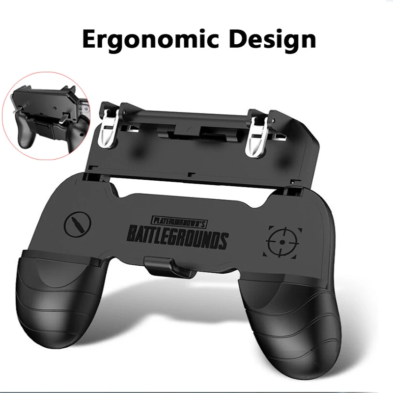 Мобильный игровой контроллер W18 Pubg геймпад для Huawei Xiaomi Samsung Iphone 8 Xr Xs 7 вентилятор