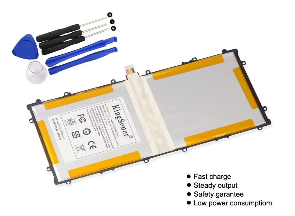 KingSener 3,75 V 9000mAh SP3496A8H батарея для samsung Google Nexus 10 GT-P8110 HA32ARB P8110 батареи планшета+ бесплатный инструмент