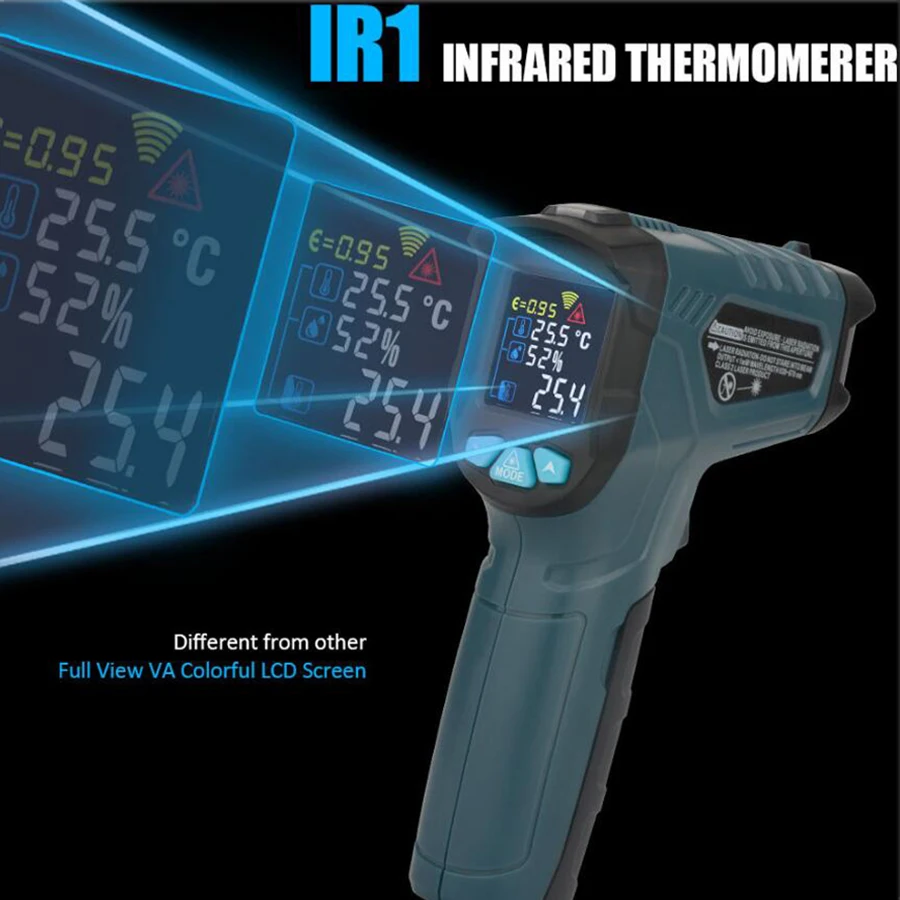 Бесконтактный термометр Ir01c ручной инфракрасный термометр-пистолет для