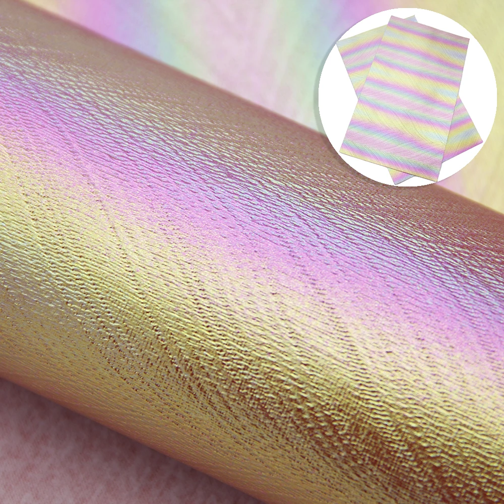 Дэвид аксессуары 20*33 см Радужный перламутровый синтетическая кожа для