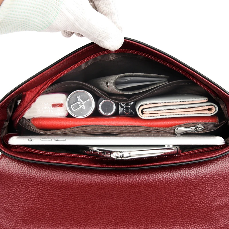 

2020 New PU Hot Leather Handbags Women Bags Designer Handbags High Quality Crossbody Bags For Women Shoulder Messenger Bag