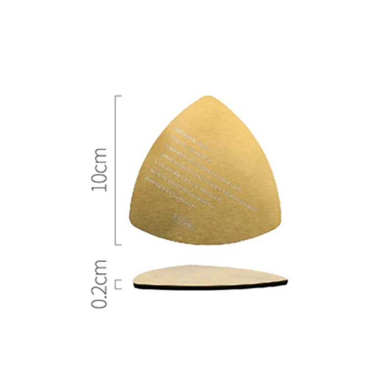 

Ins Style Plating Gold Coaster Stainless Steel Placemat Home Geometric Insulation Tea Coaster Household Anti-scalding Coasters