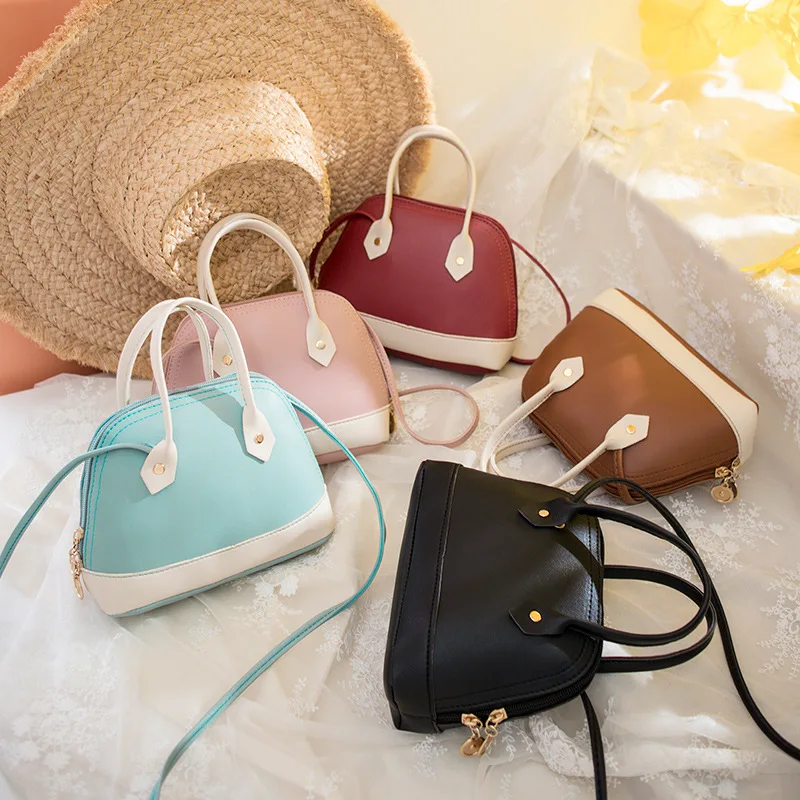 

Shell Bag 2019 Korean Version of The New Color Women's Bag Shoulder Messenger Bag