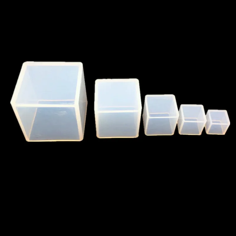 

Hot Sale 1PC Cube Shape Candle Silicone Mold DIY Gypsum Plaster Crafts Mould Square Silicone Soap Candle Resin Molds