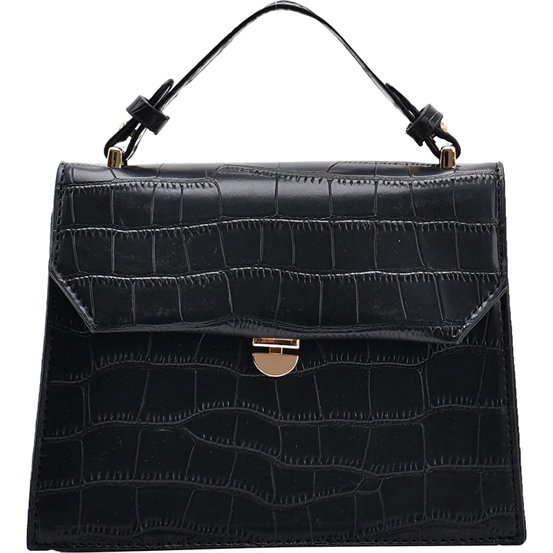 

Stone patent white Crossbody Bags For Women 2021 Small Handbag Small Bag PU Leather Hand Bag Ladies Designer