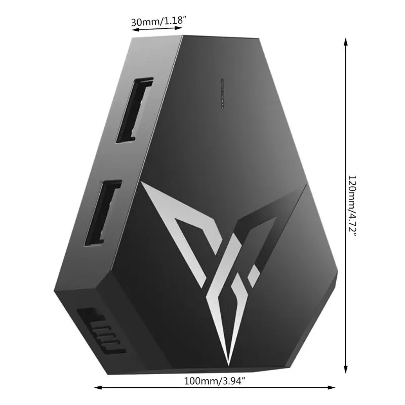 

Mouse and Keyboard Converter Adapter for Mobile Game PUBG Auxiliary Controller Bluetooth-compatible Connection