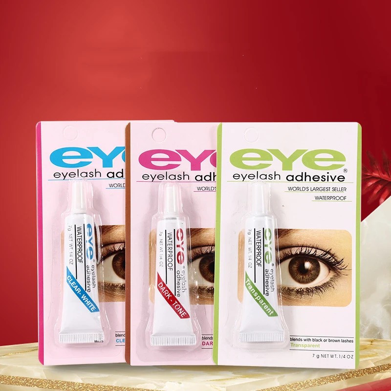 

Professional Eyelash Glue Clear-white/Dark-black Waterproof False Eyelashes Makeup Adhesive Eye Lash Glue Cosmetic Tools