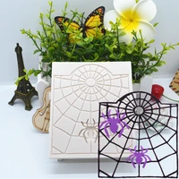 spider web silicone mold kitchen baking resin tools diy chocolate candy pastry fondant mold cake dessert lace decoration