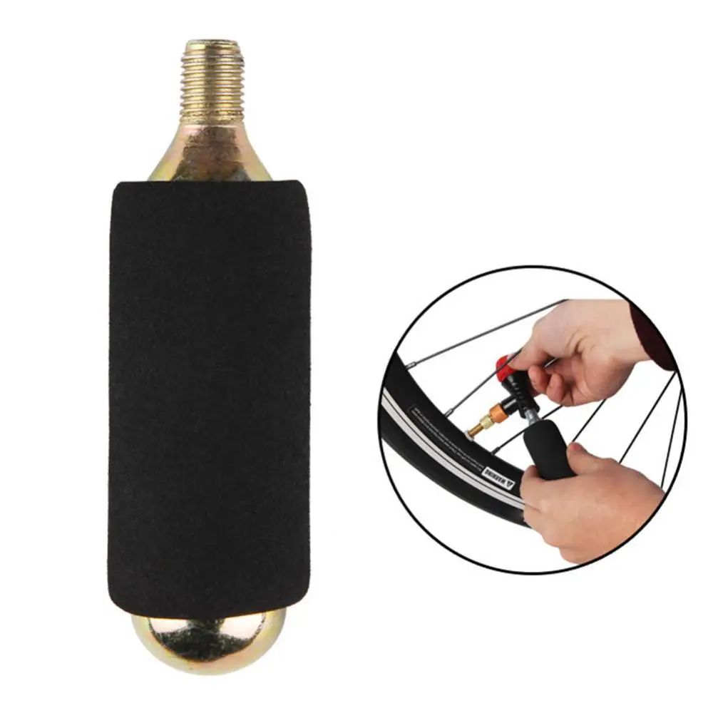 

HOT SALE Mountain Bike Mini Air Pump Valve Head Inflator CO2 Gas Bottle Insulated valve universal mtb Air Inflator Accessories