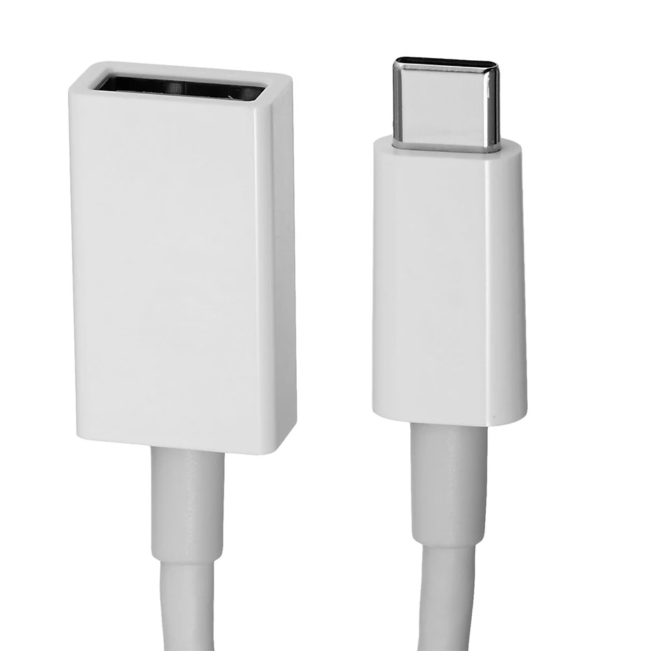 Натуральная USB-C OTG кабель типа C USB-3.1 адаптер конвертер &quotпапа" в USB 2 0 женского